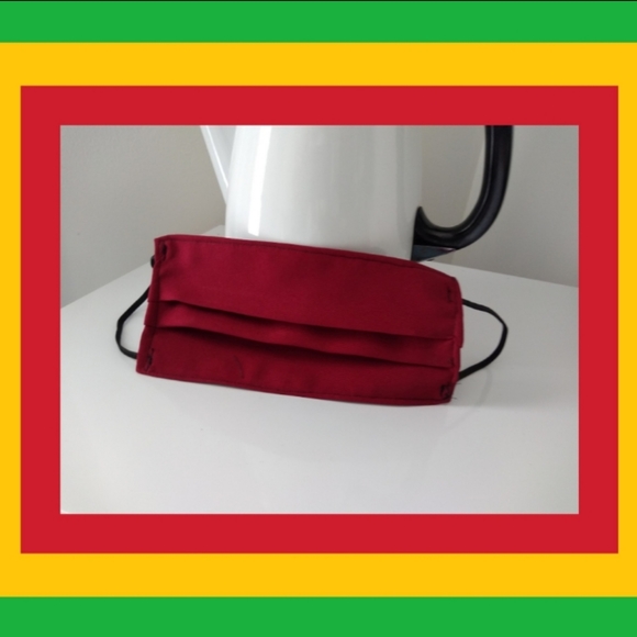 MOM MADE FACE MASK 4 BLACK MASKS - Picture 1 of 3